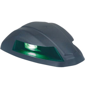 Perko 12V LED BiColor Navigation Light  Black Rounded 0655002BLK
