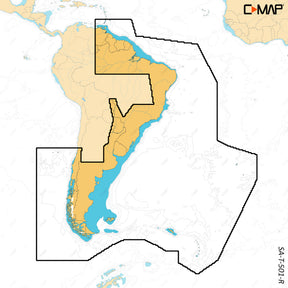 CMAP REVEAL X  Gulf of Paria to Cape Horn MSAT501RMS