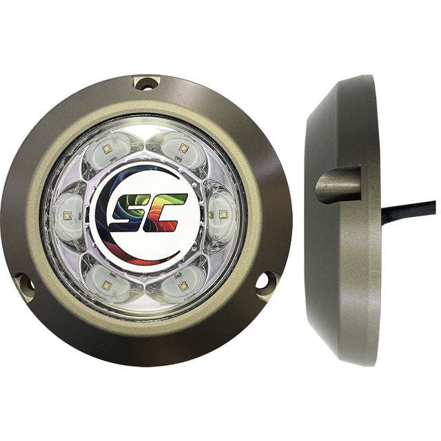 ShadowCaster SC3 Series Underwater Light  FullColor Change  12Color Standard or Unlimited Colors wShadowNET SC3CCALSM