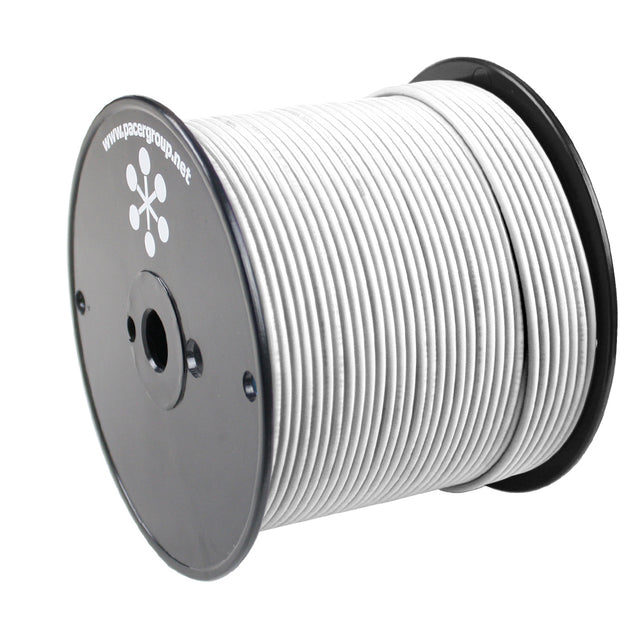 Pacer White 12 AWG Primary Wire  500  WUL12WH500