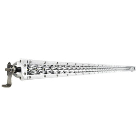 Black Oak Pro Series 30 Single Row 50 LED Light Bar  Combo Optics  White Housing 50CMS5OS