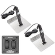 Lectrotab XKA Stainless Steel Trim Tab Kit wRocker Switch  9 x 18 XKAF9X18