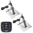 Lectrotab XKA Aluminum Alloy Trim Tab Kit wMLC1 Control  9 x 18 XKASML9X18A