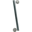 CE Smith Roller Shaft 58 x 13 wCap Nuts 10727A