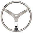 Uflex  V46  135 Stainless Steel Steering Wheel wSpeed Knob V46
