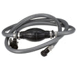 Attwood JohnsonEvinrude Fuel Line Kit  38 Diameter x 6 Length No Tank Fitting 93806ELP7