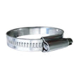 Trident Marine 316 SS NonPerforated Worm Gear Hose Clamp  1532 Band  58  1516 Clamping Range  10Pack  SAE Size 8 7100121