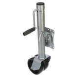Attwood FoldUp Trailer Jack  1500 lb Capacity  Dual Wheel 111264