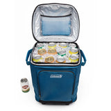 Coleman CHILLER 42Can SoftSided Portable Cooler wWheels  Deep Ocean 2158120